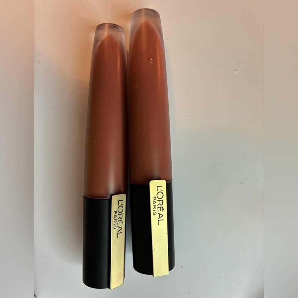 L'Oreal Lip Gloss Set - Rich Brown Shades